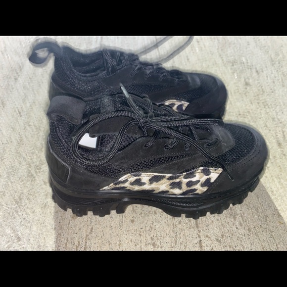 MSGM Leopard Workout Shoes - Picture 2 of 5